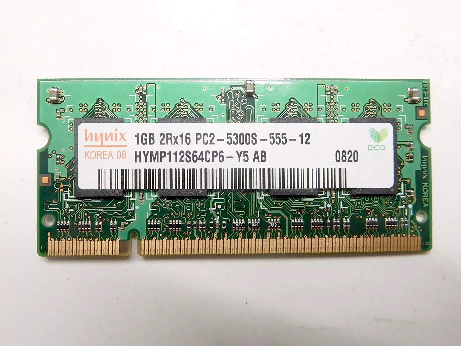 LOT DE 5 RAM DDR2 Hynix 1GB 2R x 8 PC2 5300S 555 12 EUR 16,00   FR