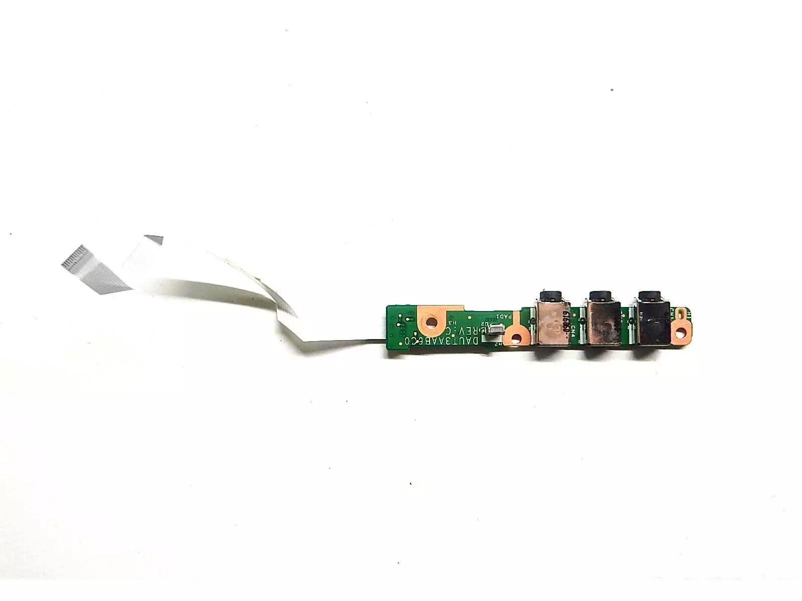 Плата AUDIO с шлейфом DAUT3AAB6C0, 36UT3UB0020 36UT3UB0030, S9QAE1300 S9DBE0EN2 для HP dv7-3050er dv6-2019er dv7-3128ca и др. dv7-2000 dv7-3000 dv6-1000 dv6-2000 серии