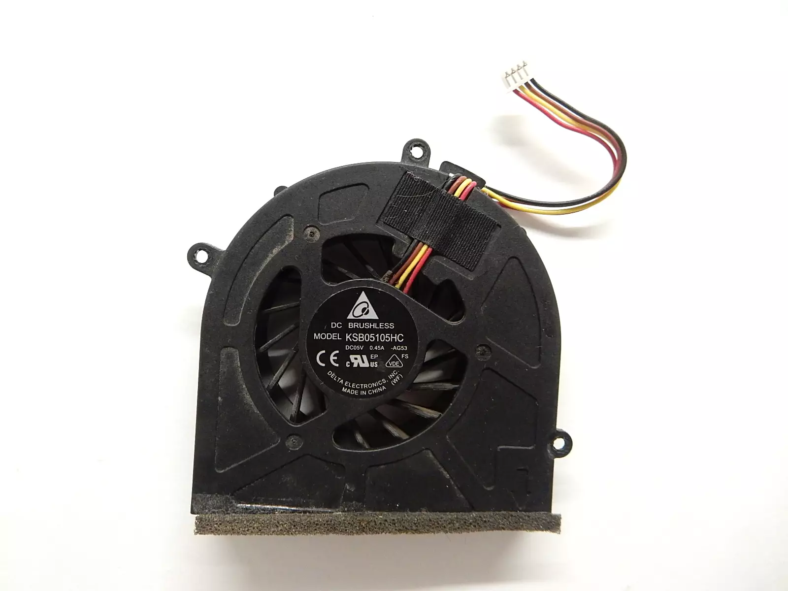 Вентилятор DC BRUSHLESS KSB05105HC -AG53 DC280009BD00 для Lenovo G575 G570 G475 G470