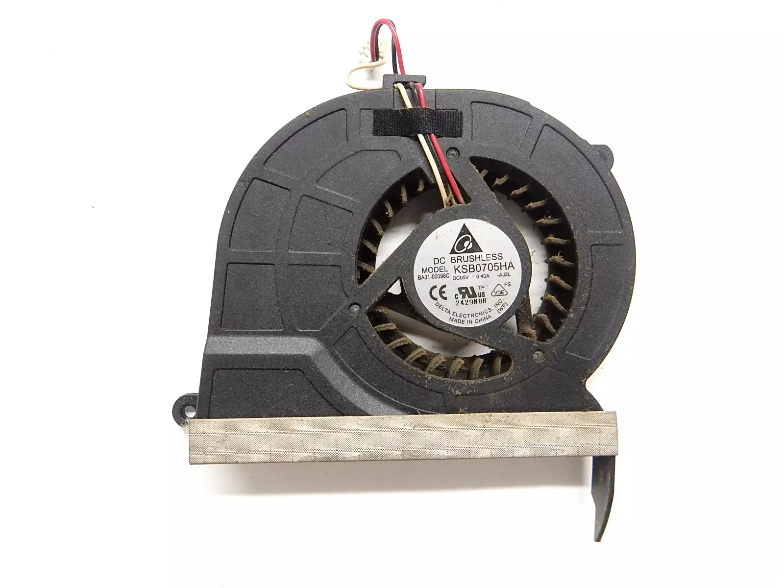 Вентилятор DC BRUSHLESS KSB0705HA BA31-00098C AJ2L Samsung NP- RV409 RV411 RV415 RV420 RV509 RV511 RV513 RV515 RV520