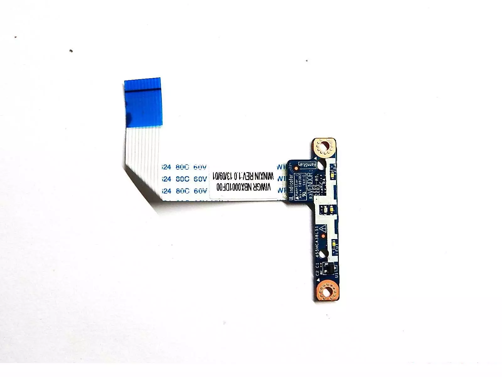 Плата LED индикации на шлейфе VIWGR NBX0001DF00 LS-9635P Lenovo IdeaPad G500 G505 G510