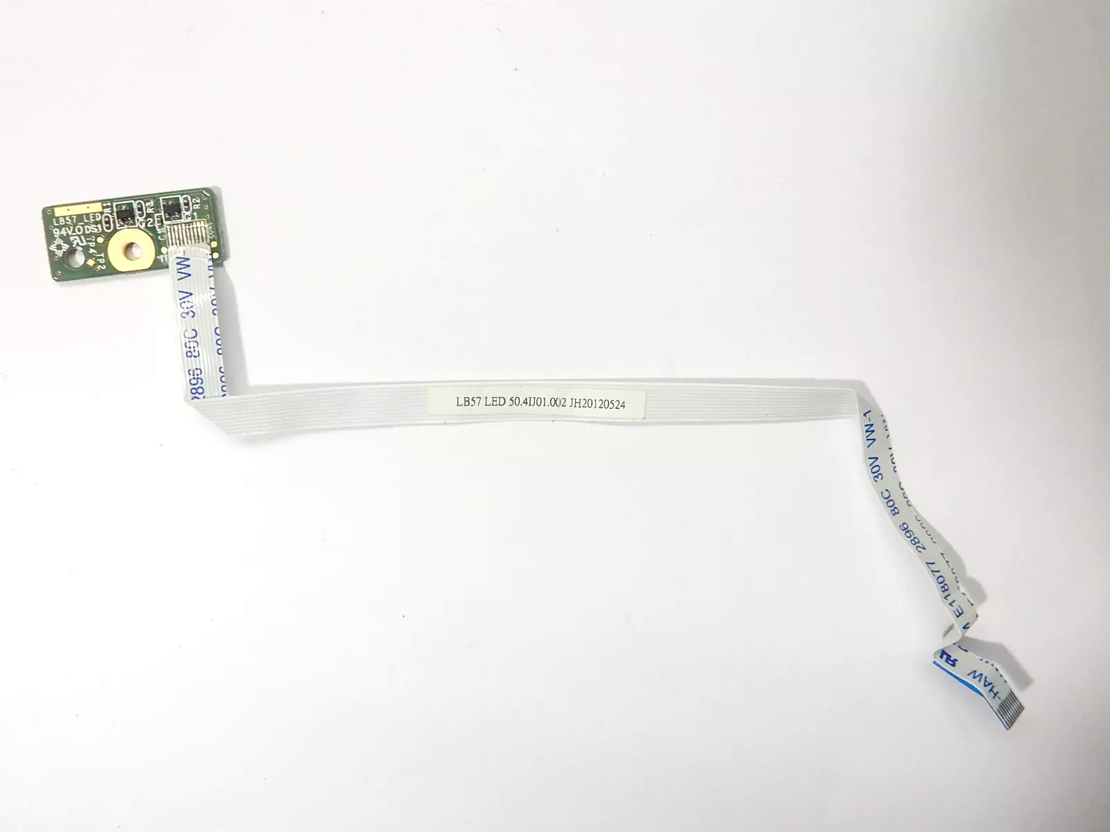 Плата LED индикации на шлейфе LB57 LED 50.4IJ01.002 50.4IJ01.012 JH20120524 для Lenovo B570 B570e