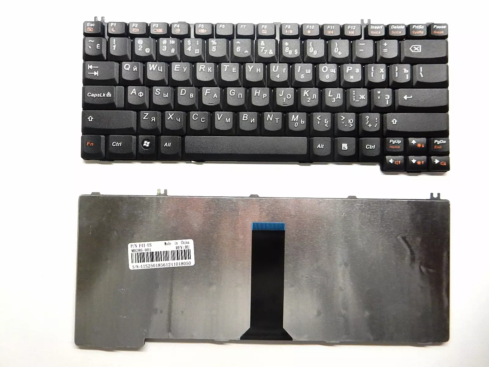 Клавиатура MB286-001 F41-US для Lenovo IdeaPad C100 C200 C430 C460 C461 C462 C466 C510 F31 F41 F51 G230 G410 G420 G430 G450 G455 G530 N100 N200 N220 N430 N440 N500 U330 V100 V200