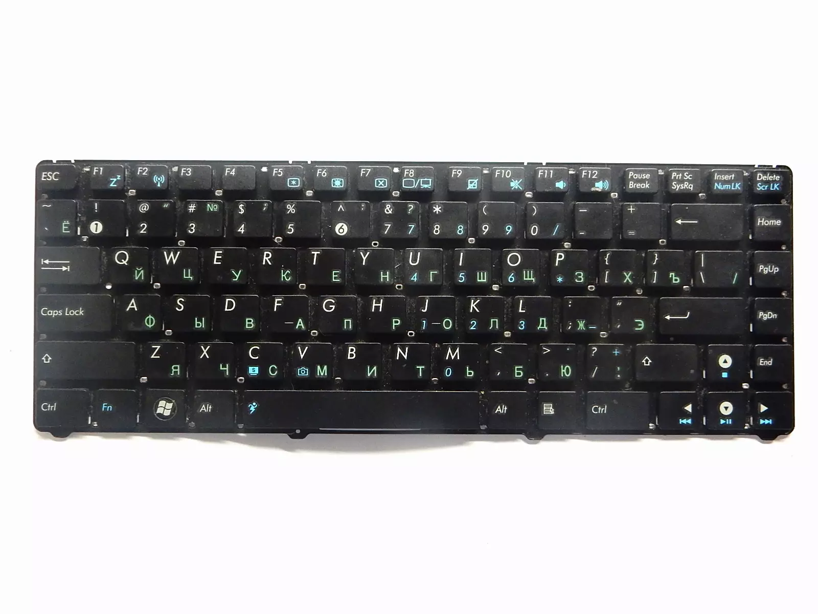 Клавиатура неисправная (на кнопки) MP-10B93SU-528 REV: R1.0 0KNA-2H1RU021 04GOA2H2KRU00 Asus Eee PC 1225