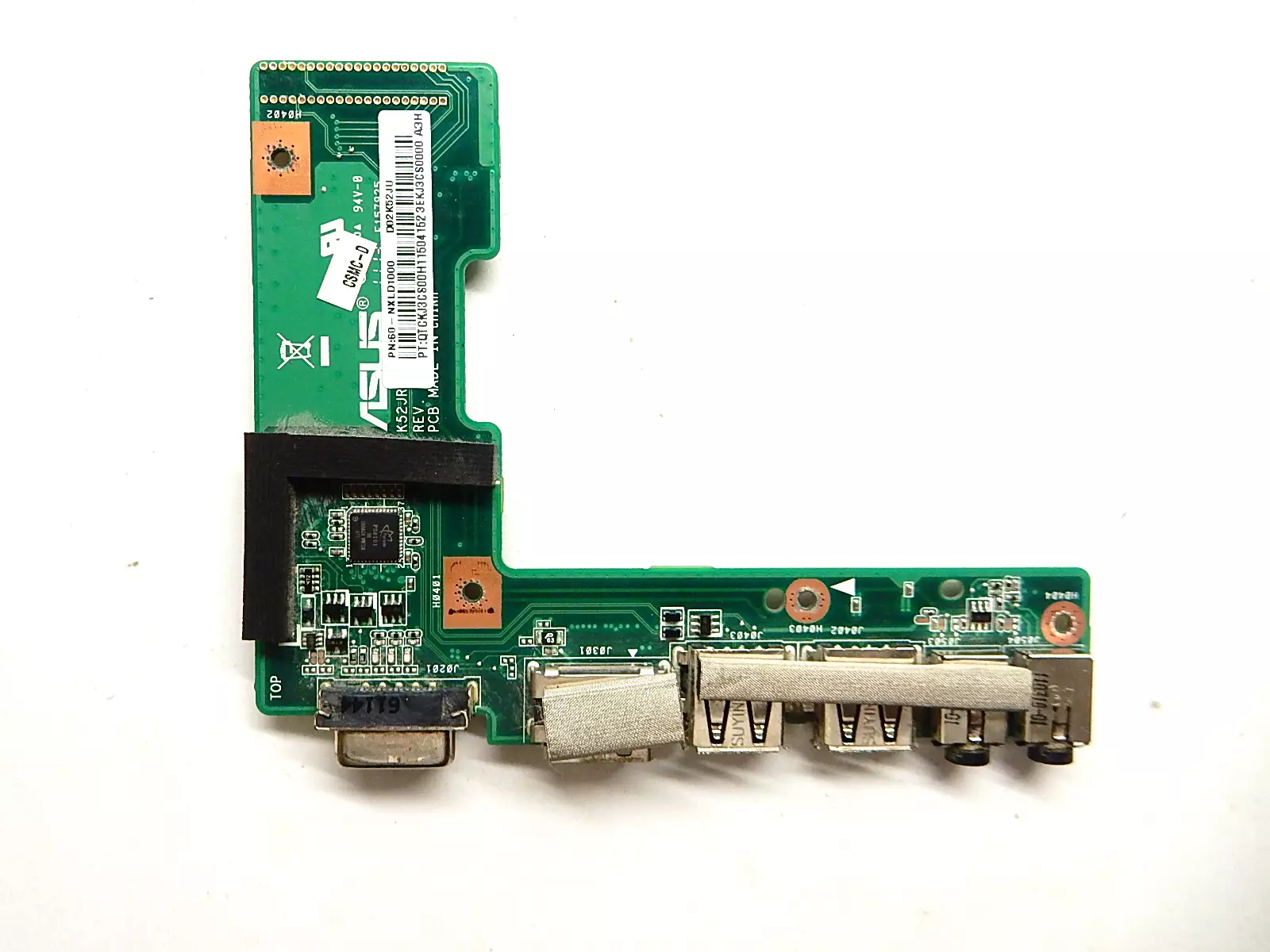 Доп плата USB, AUDIO, HDMI, VGA K52JR IO_BOARD REV. 2.1 60-NXLD1000 60-NXMI01000 Asus A52J K52 X52 PRO5IJ A52F