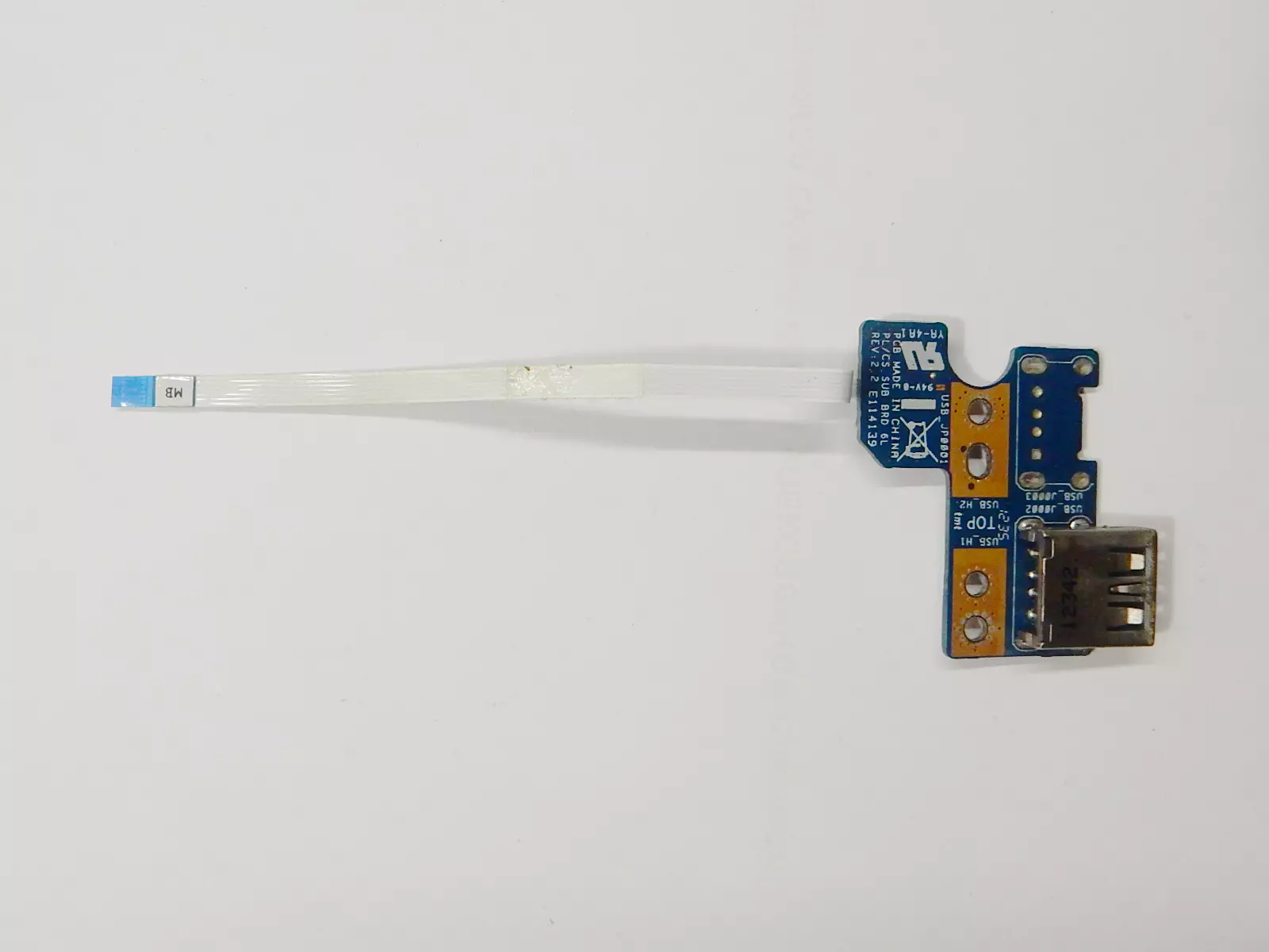 Доп плата USB PL/CS SUB BRD 6L REV: 2.2 2.1 с шлейфом Toshiba Satellite L850D C850 C850D