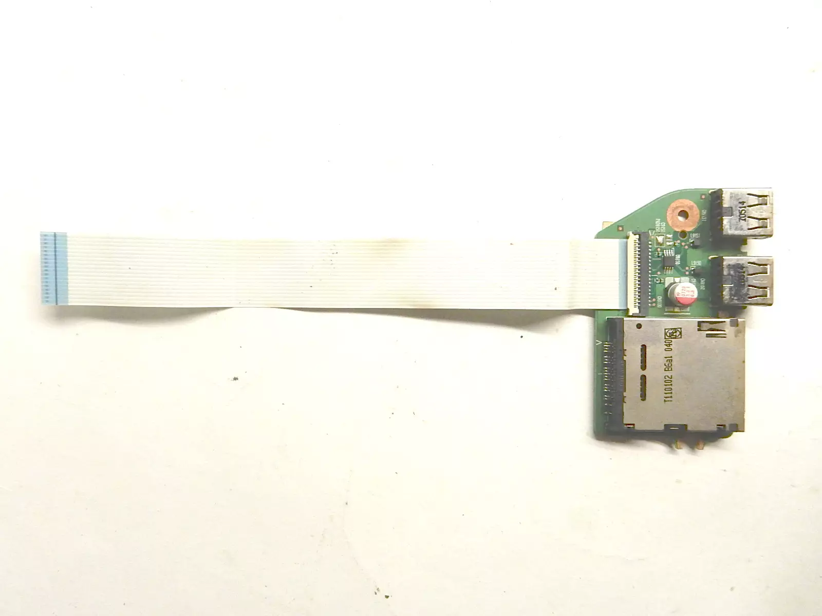 Доп плата USB, картридера с шлейфом 6050A2335001-CARD-A02 Toshiba Satellite L655 L650