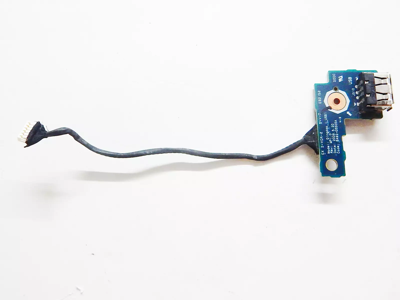 Доп плата USB с шлейфом BA92-05505A Rev: MP1.0 Samsung NP- R418 R469 R463