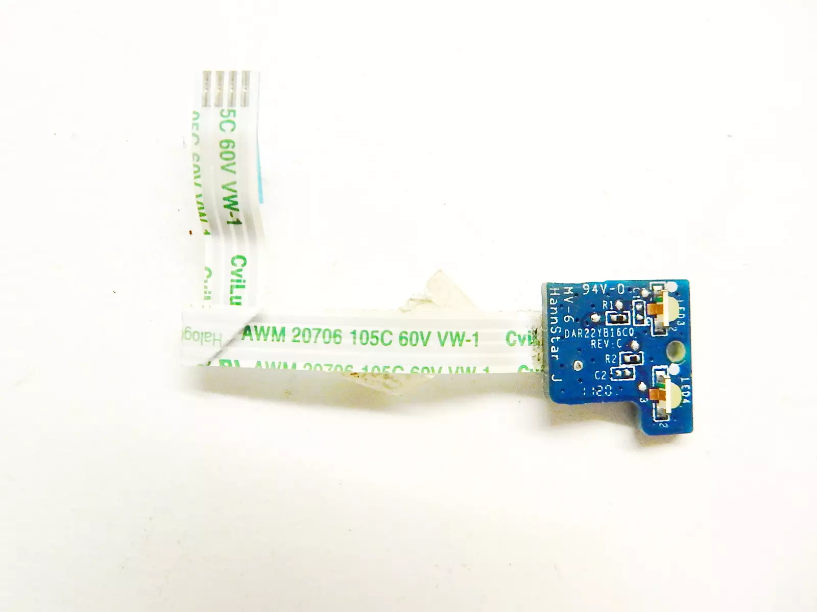 Плата индикации LED DAR22YB16C0 REV:C с шлейфом 33R22LB0010 HP g6-1108er g7-1001er и др. HP g6-1000 g7-1000 серии