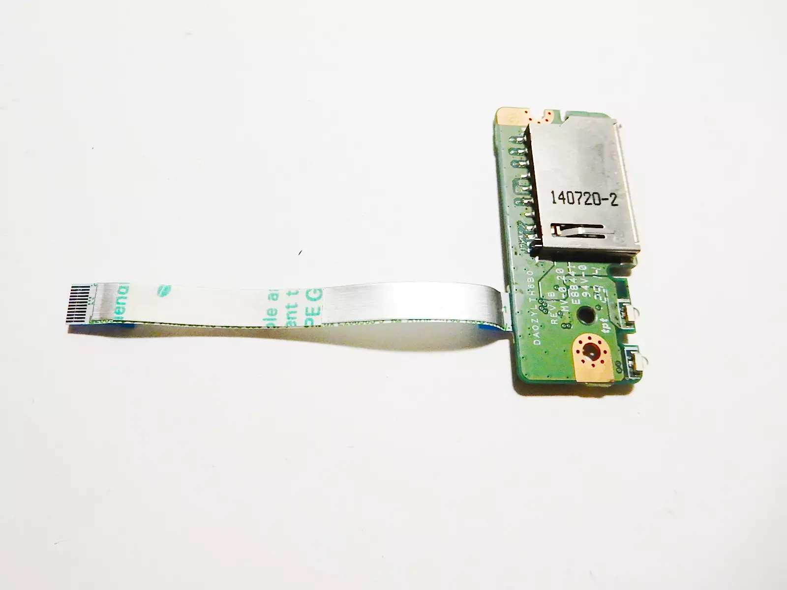 Плата картридера, Led индикации DAOZYLTH6B0 REV: B с шлейфом CLXDEFC0759026 REV: 2A Packard Bell LG71BM ZYL Acer Aspire E5-771