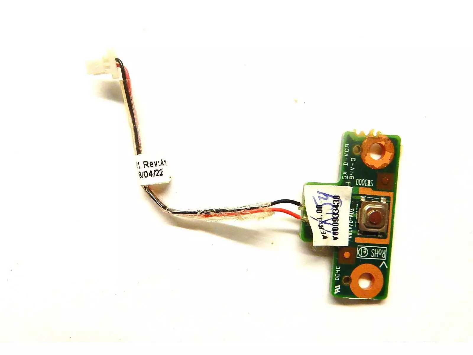 Плата кнопки включения 6017B0146501 Toshiba Satellite L300