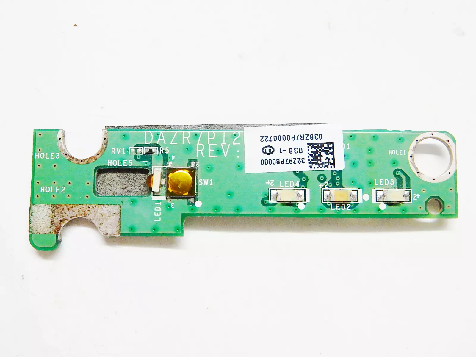 Плата кнопки включения DAZR7PI28D0 Acer Aspire 5820T 5810T