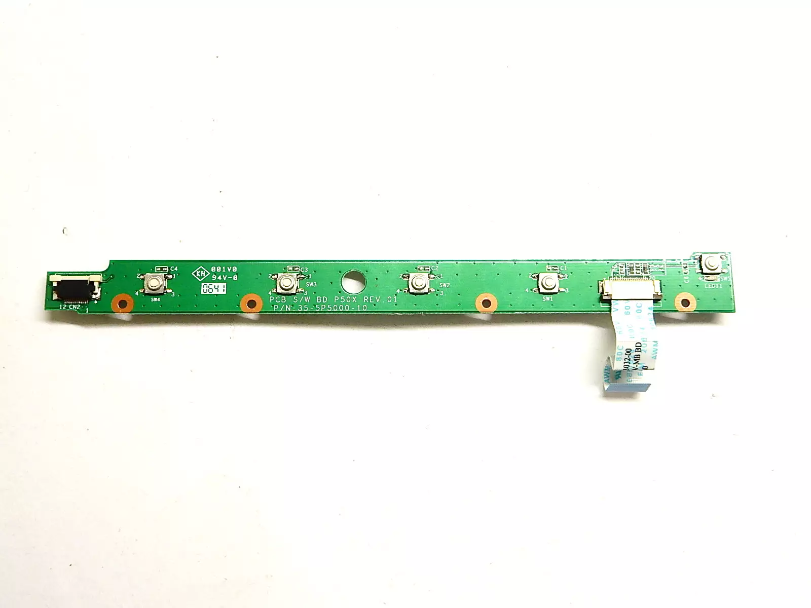 Плата кнопок включения и управления PCB S/W BD P50X REV.01 35-5P5000-10 Fujitsu Siemens Amilo Pi 1536 M1437
