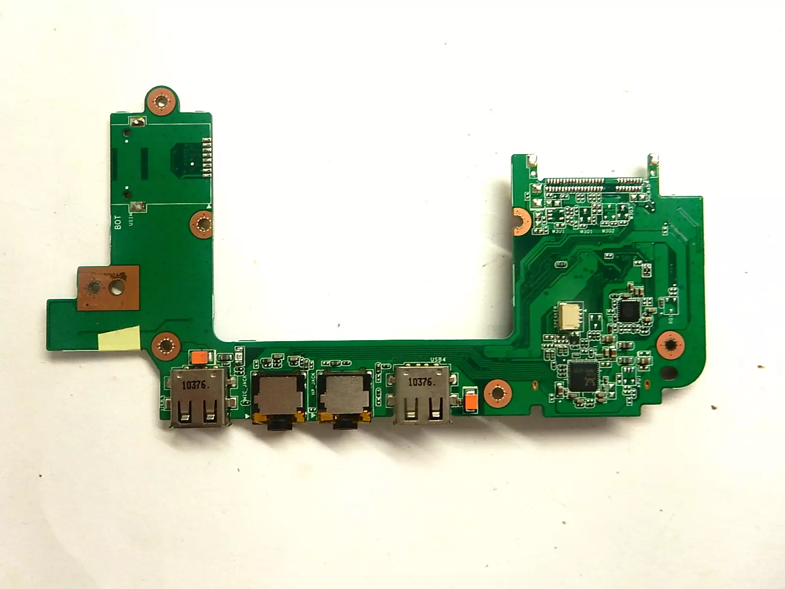 Доп плата кнопки включения, USB, картридера, Audio 1201PN_IO_BOARD REV. 1.1 Asus Eee PC 1201K
