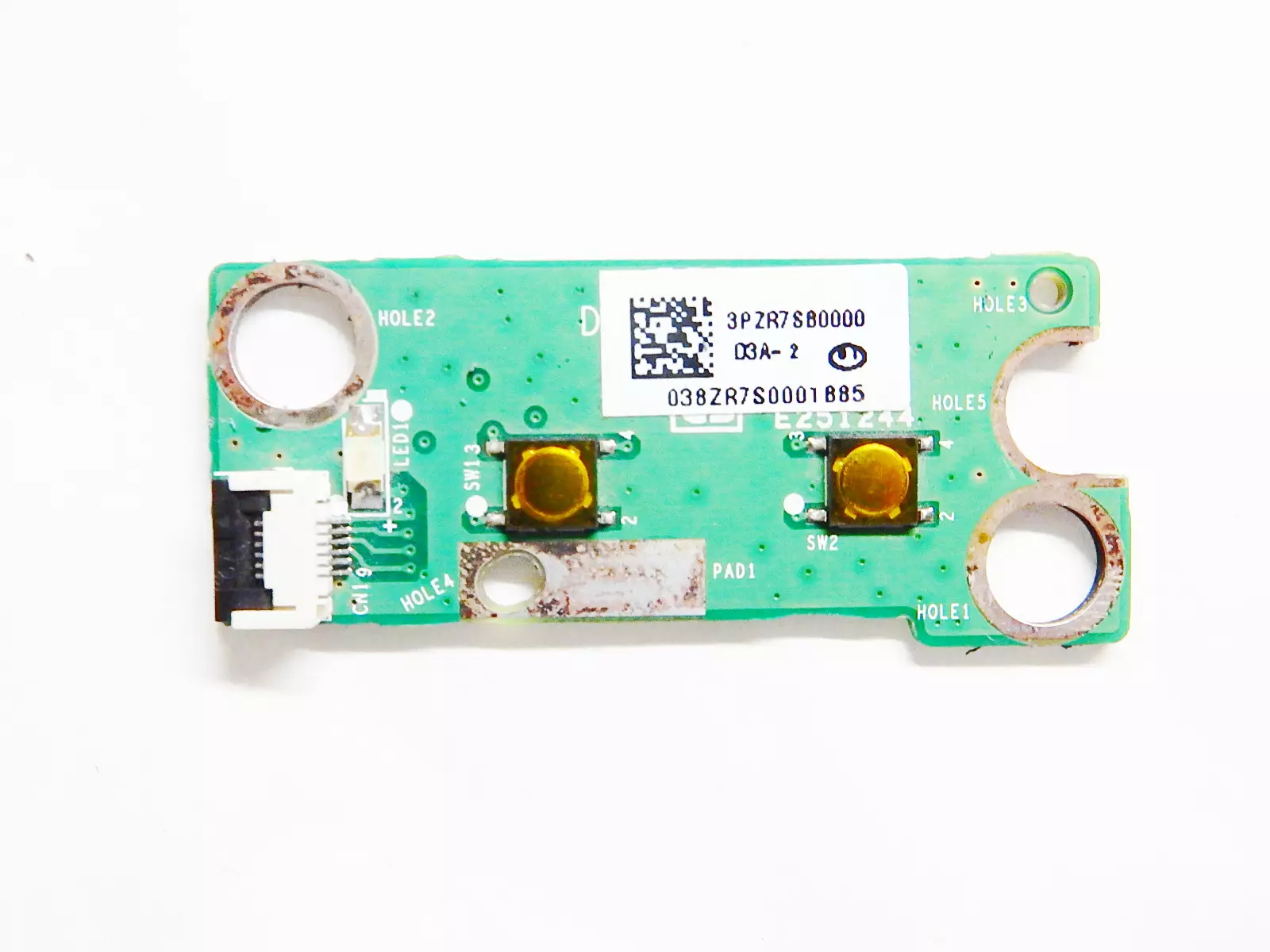 Плата кнопок управления DAZR7BPI8D0 3PZR7SB0000 Acer 5820TG