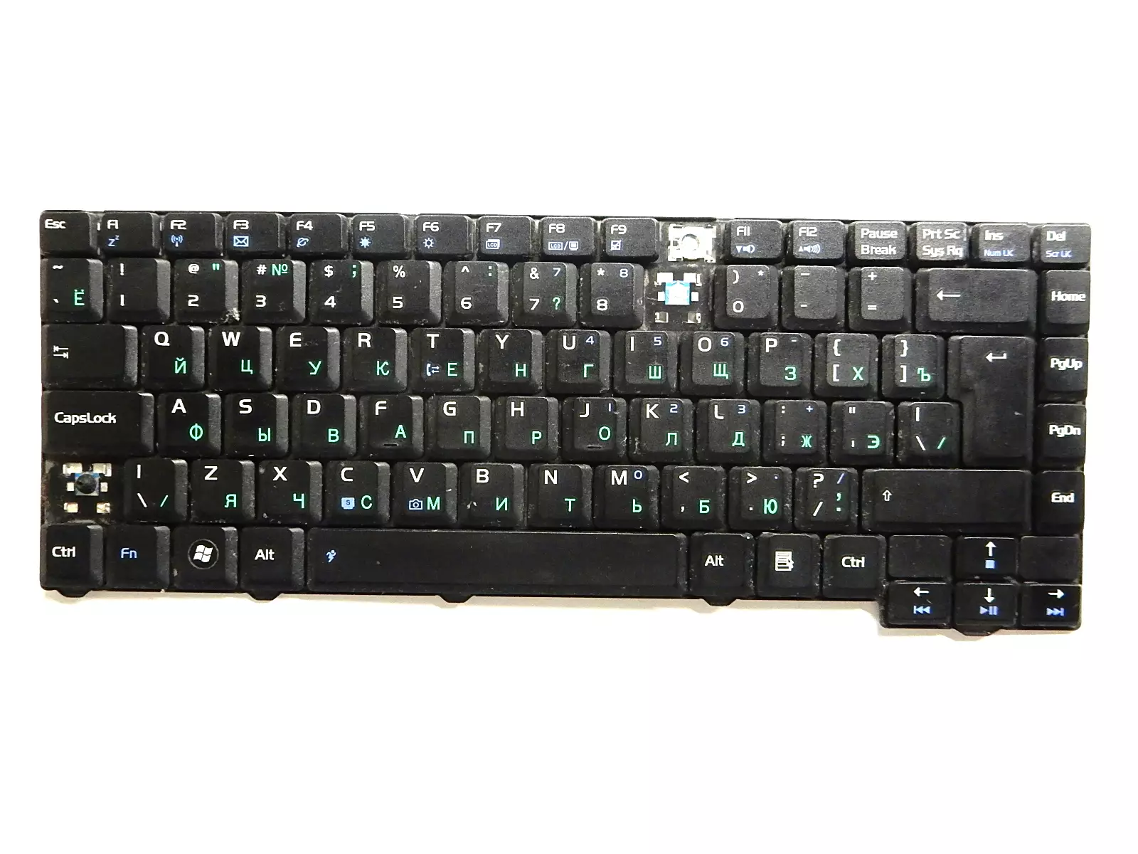 Клавиатура неисправная (на кнопки) MP-06916SU-5282 04GNI11KRU40-27904002568 для Asus