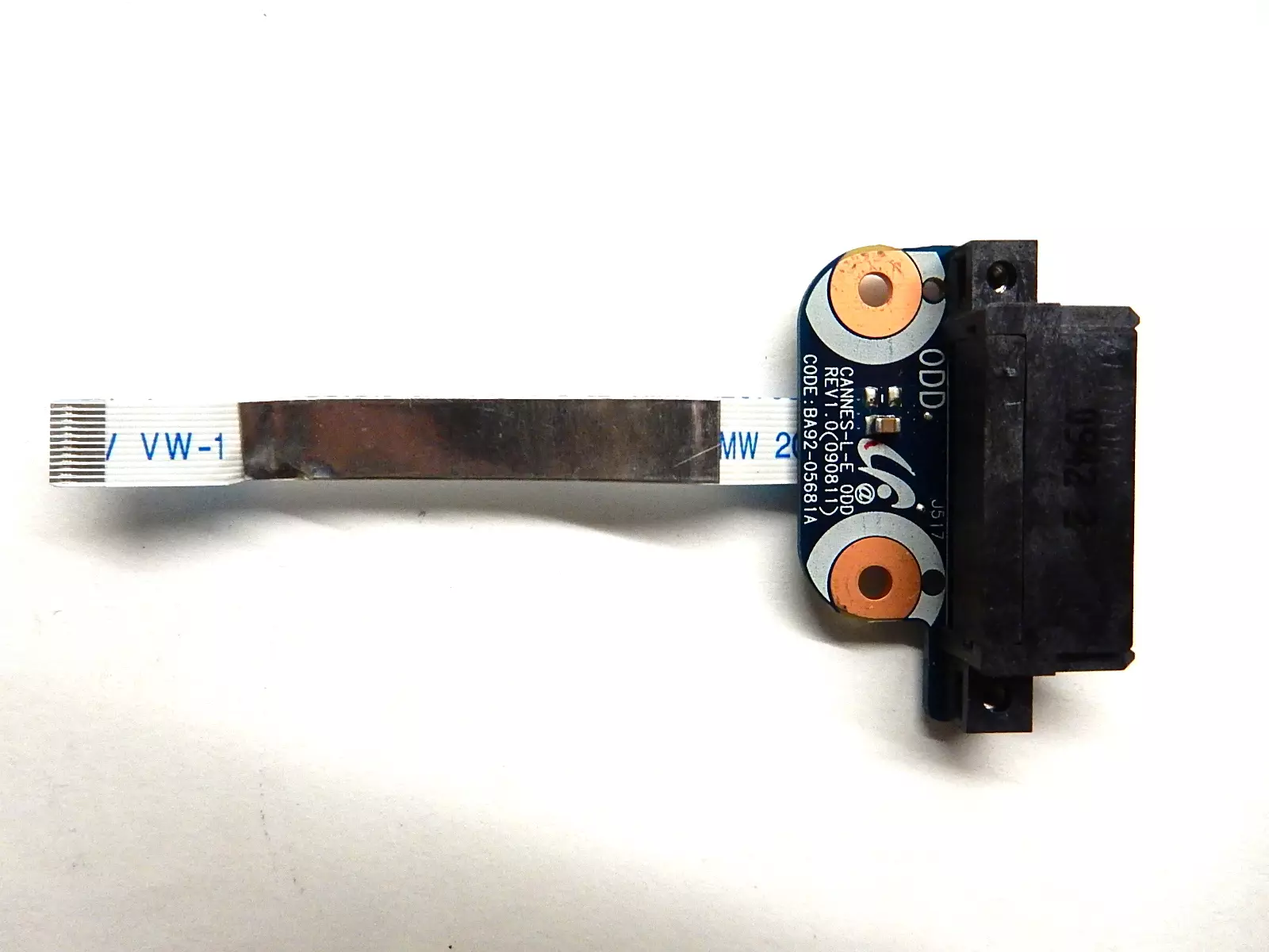 Плата разъема DVD BA92-05681A с шлейфом Samsung NP-R719