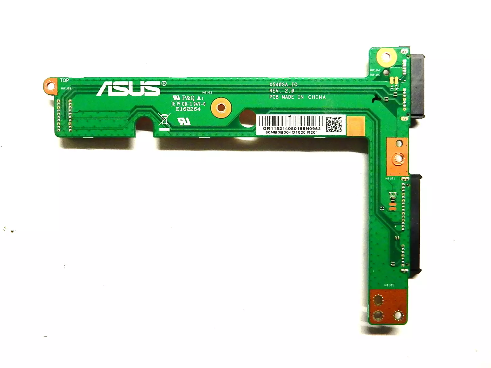 Плата разъема HDD, DVD X540SA IO REV. 2.0 Asus R540S и др. R540 X540 серии