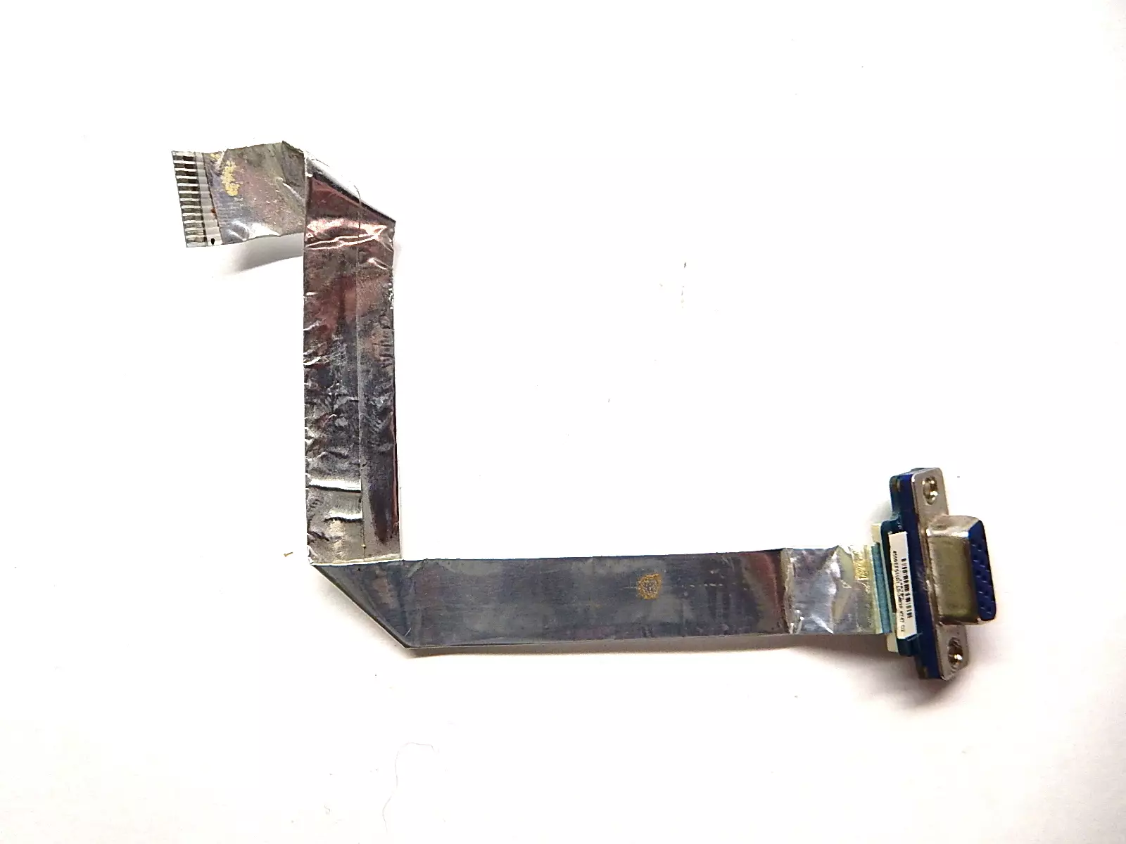 Плата разъема VGA с шлейфом NBX00004N00 REV 1.0 Toshiba Satellite A200-1S5 A205 A215