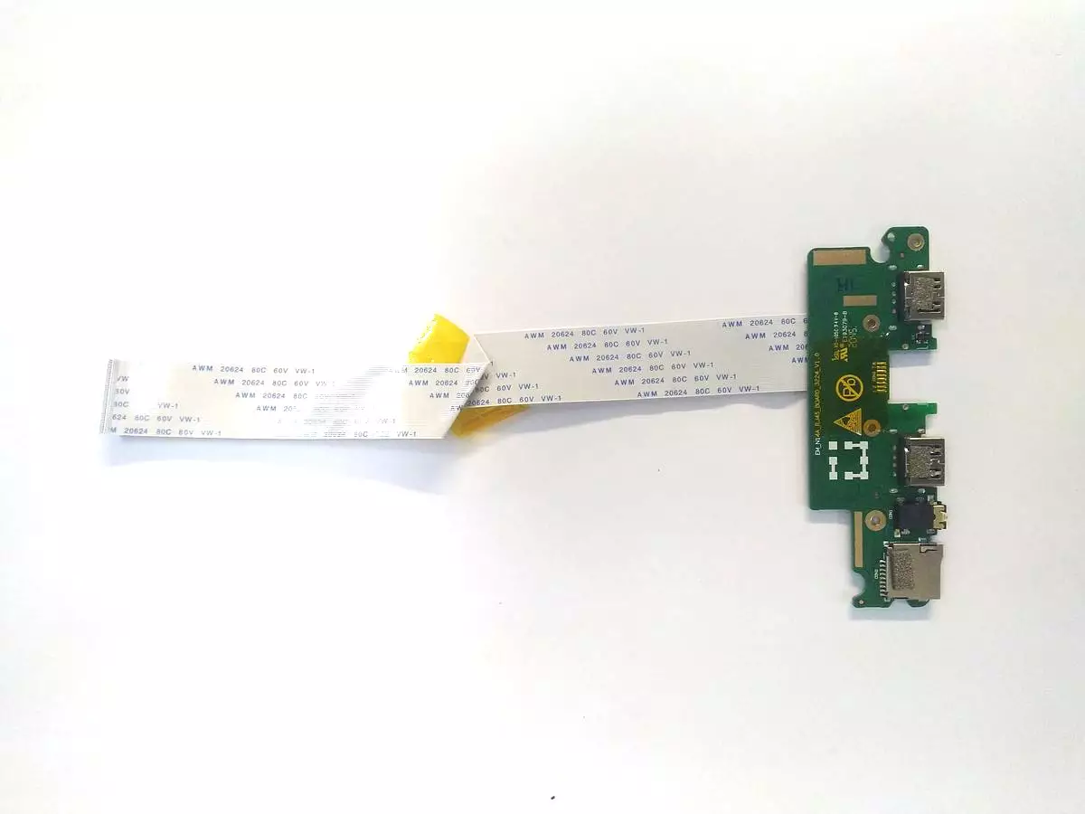 Доп. плата USB, AUDIO, картридера с шлейфом EM_N14A_RJ45_BOARD_3224_V1.0 для Haier U1500ER