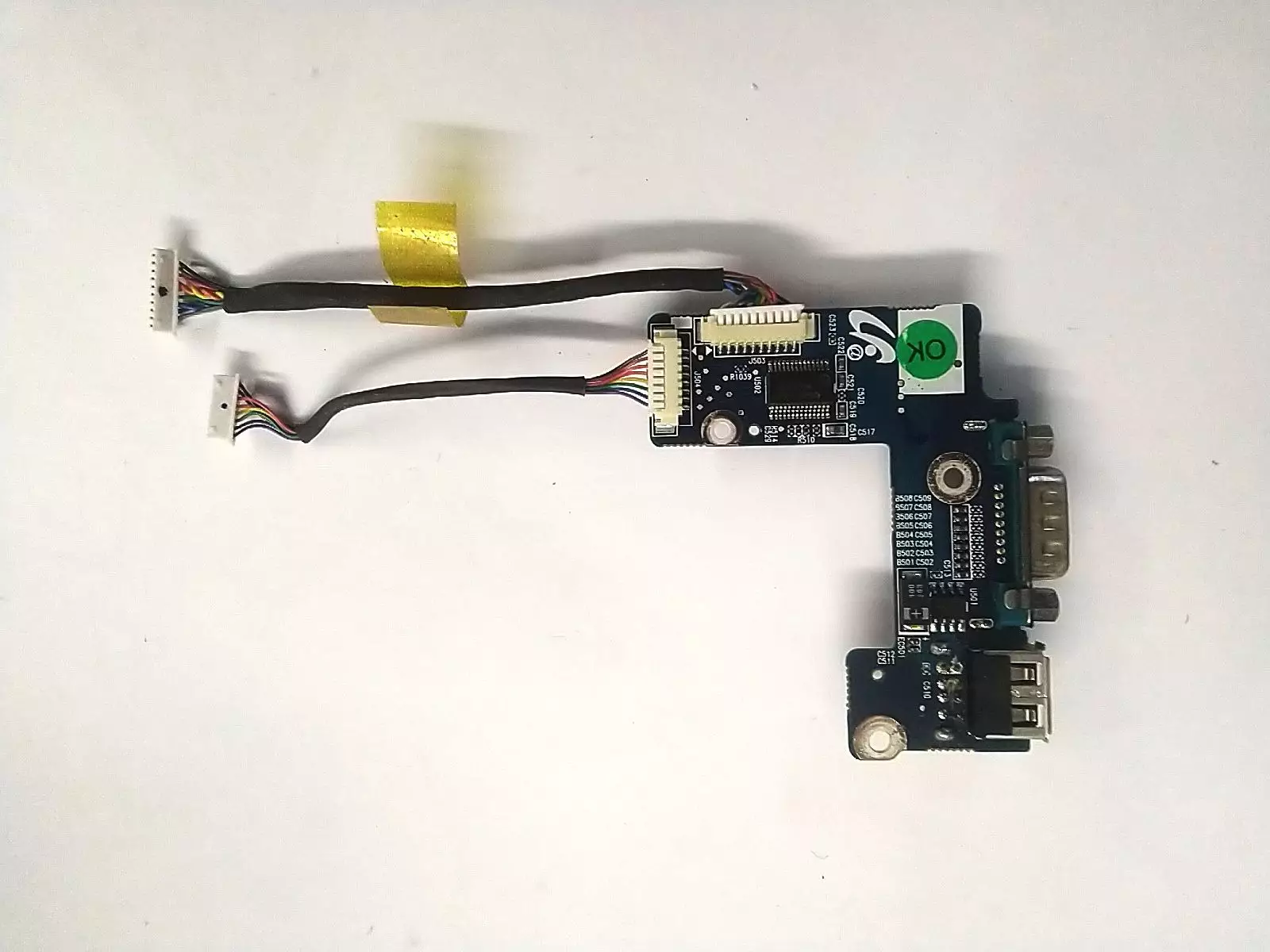 Доп плата USB, VGA с шлейфами Samsung R65