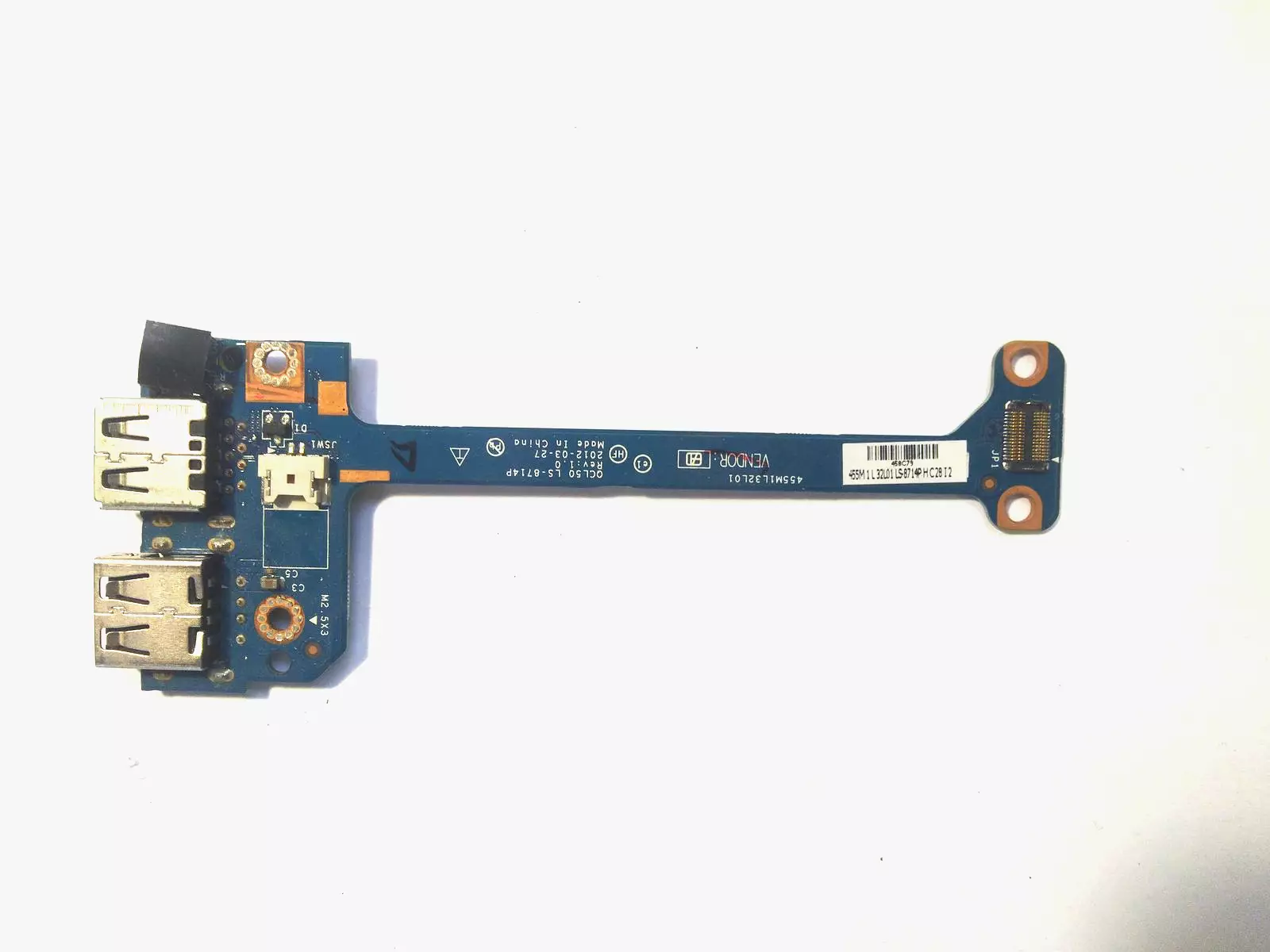 Доп плата USB QCL50 LS-8714P REV: 1.0 для HP Pavilion m6-1034er