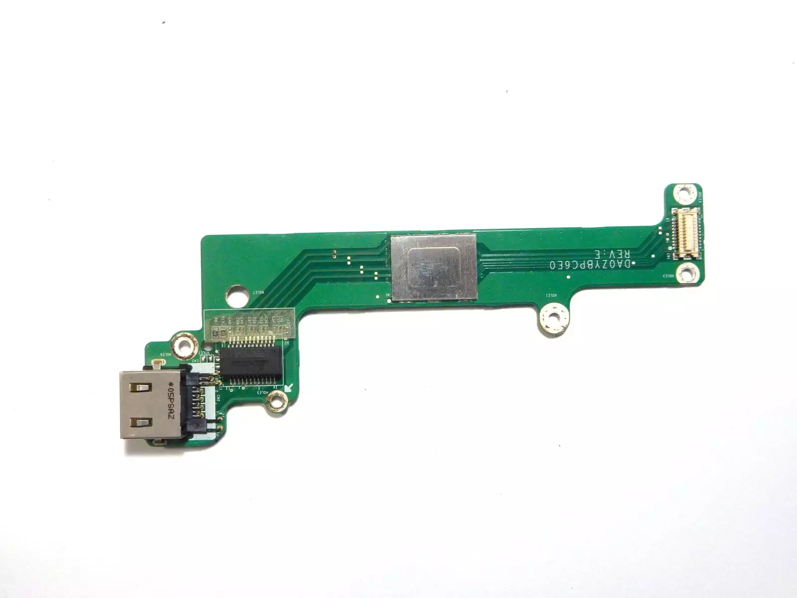 Доп плата сетевого разъема LAN DA0ZYBPC6E0 REV: E Acer Aspire 7745G ZYBA