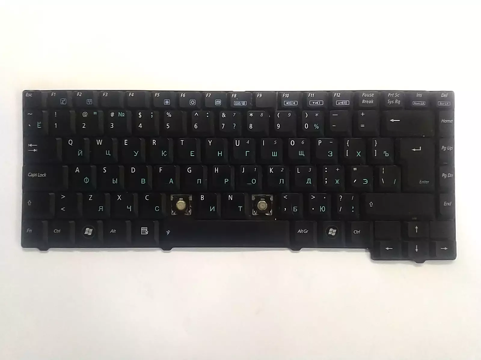 Клавиатура (на кнопки) 04GN9V1KRUS2-2 9J.N5382.F0R для Asus A4, A7, F5R