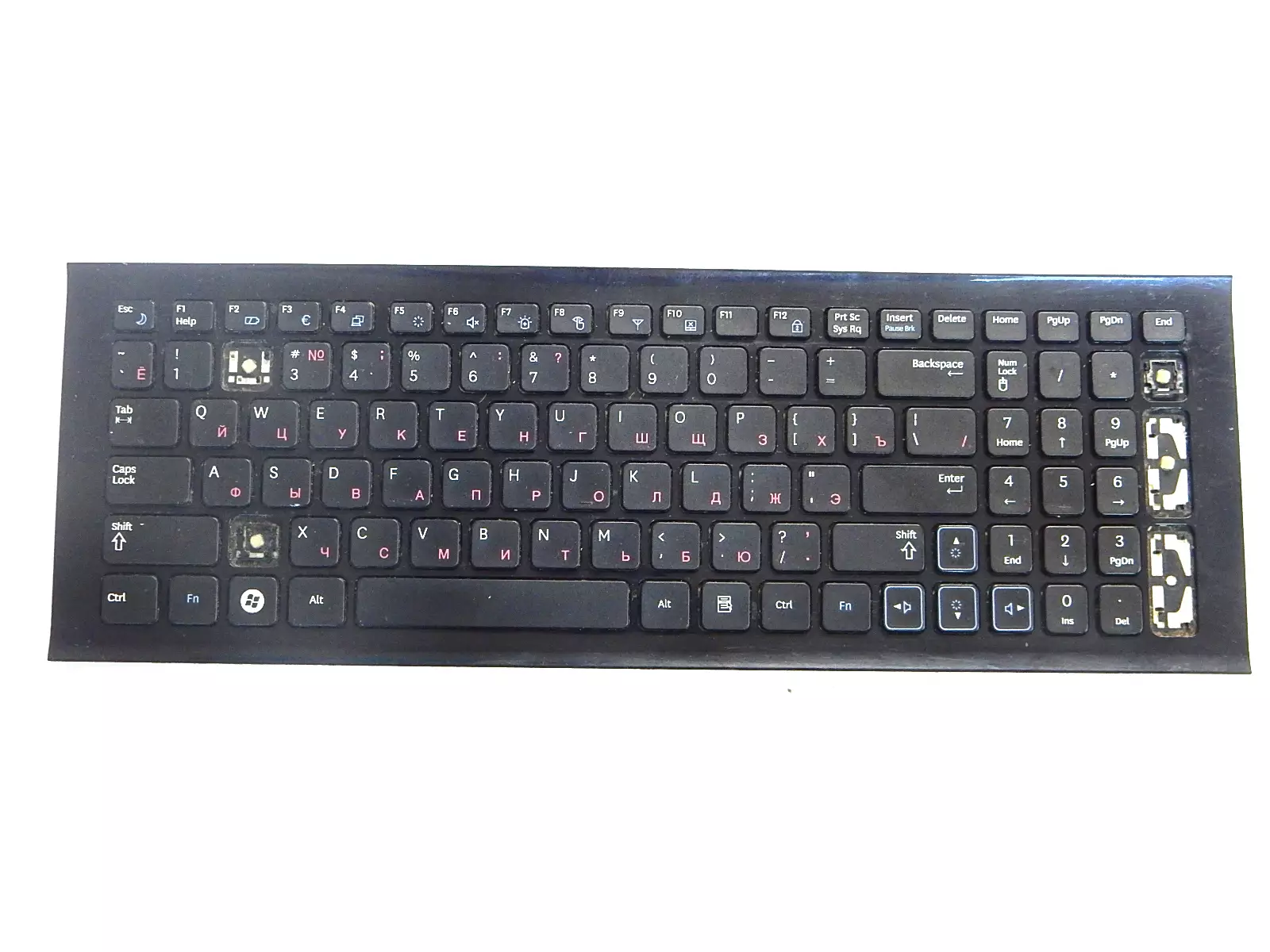 Клавиатура (неисправная) на кнопки CNBA5902941 Samsung NP- RV511 RV515
