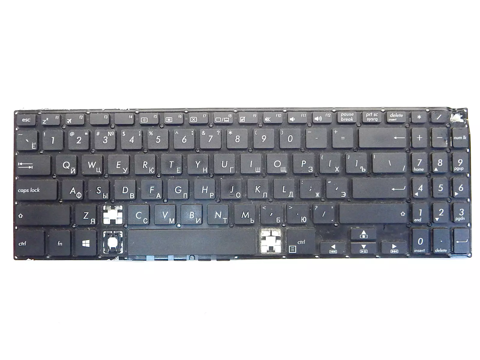Клавиатура (неисправная на кнопки) ASM17H53SU 0KN1-3X1RU12 Asus X507MA
