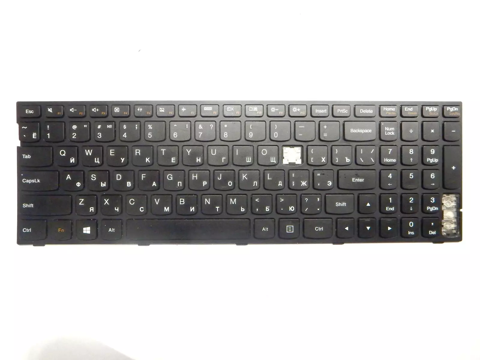 Клавиатура (неисправная на кнопки) T6G1-RU 25214796 NSK-BQ0SN PK130TH2A05 для Lenovo