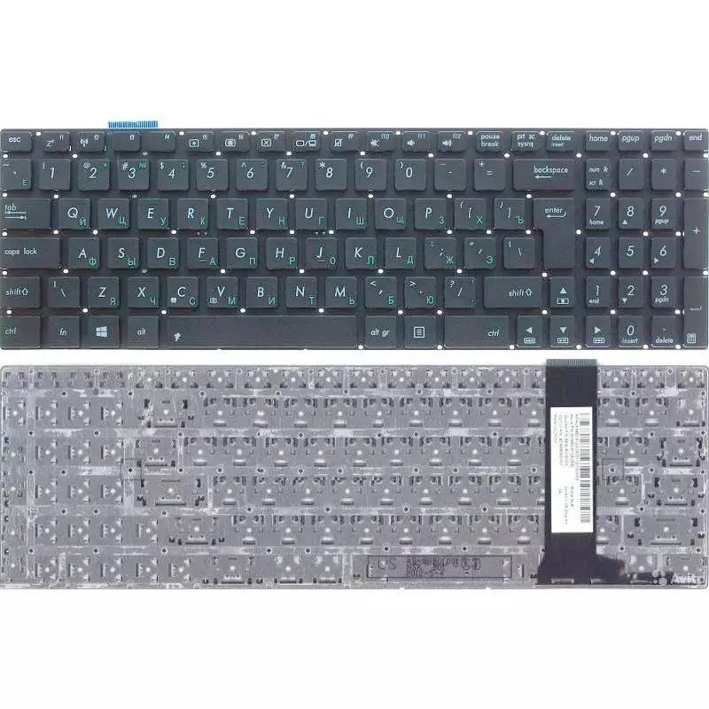 Клавиатура Asus N56V U500VZ N76 R500V S550C R405