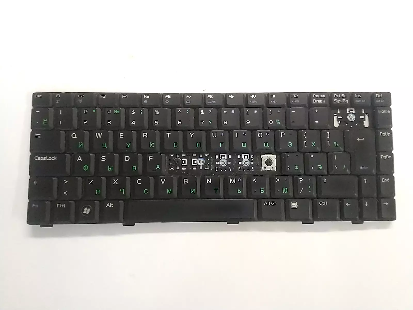 Клавиатура неисправная (на кнопки) 04GNCB1KRU14 V020662BK1 для Asus A8, N80, V6000