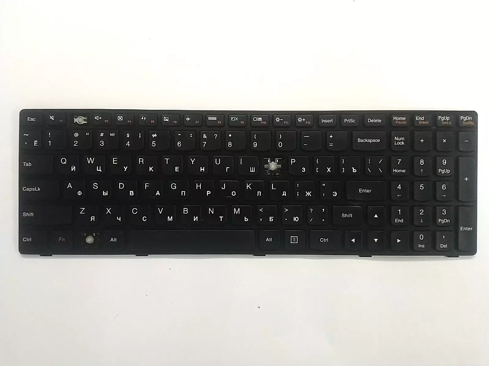 Клавиатура неисправная (на кнопки) 25210902 MP-12P83SU-686 G500-RU для Lenovo G500, G505, G510, G700, G710