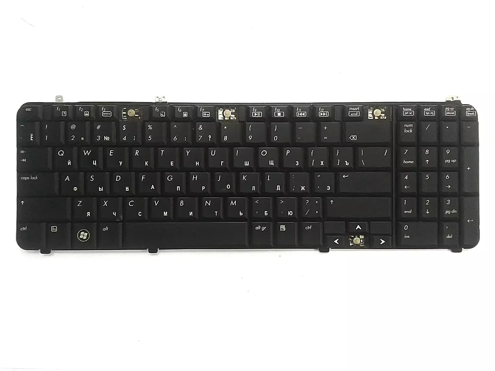 Клавиатура неисправная (на кнопки) AEUT3700140 534606-251 C091116022V для HP Pavilion dv6-1000