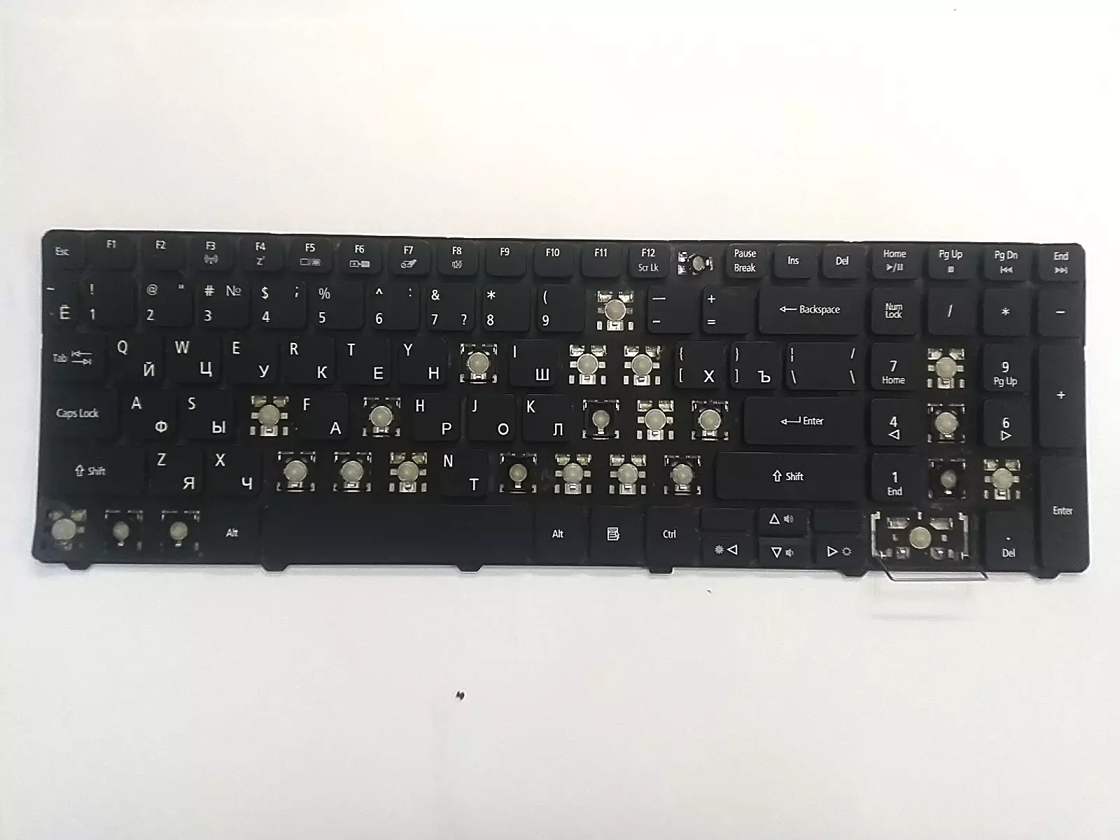 Клавиатура неисправная (на кнопки) AEZR7700210 ZR7 V104746AS3 для Acer