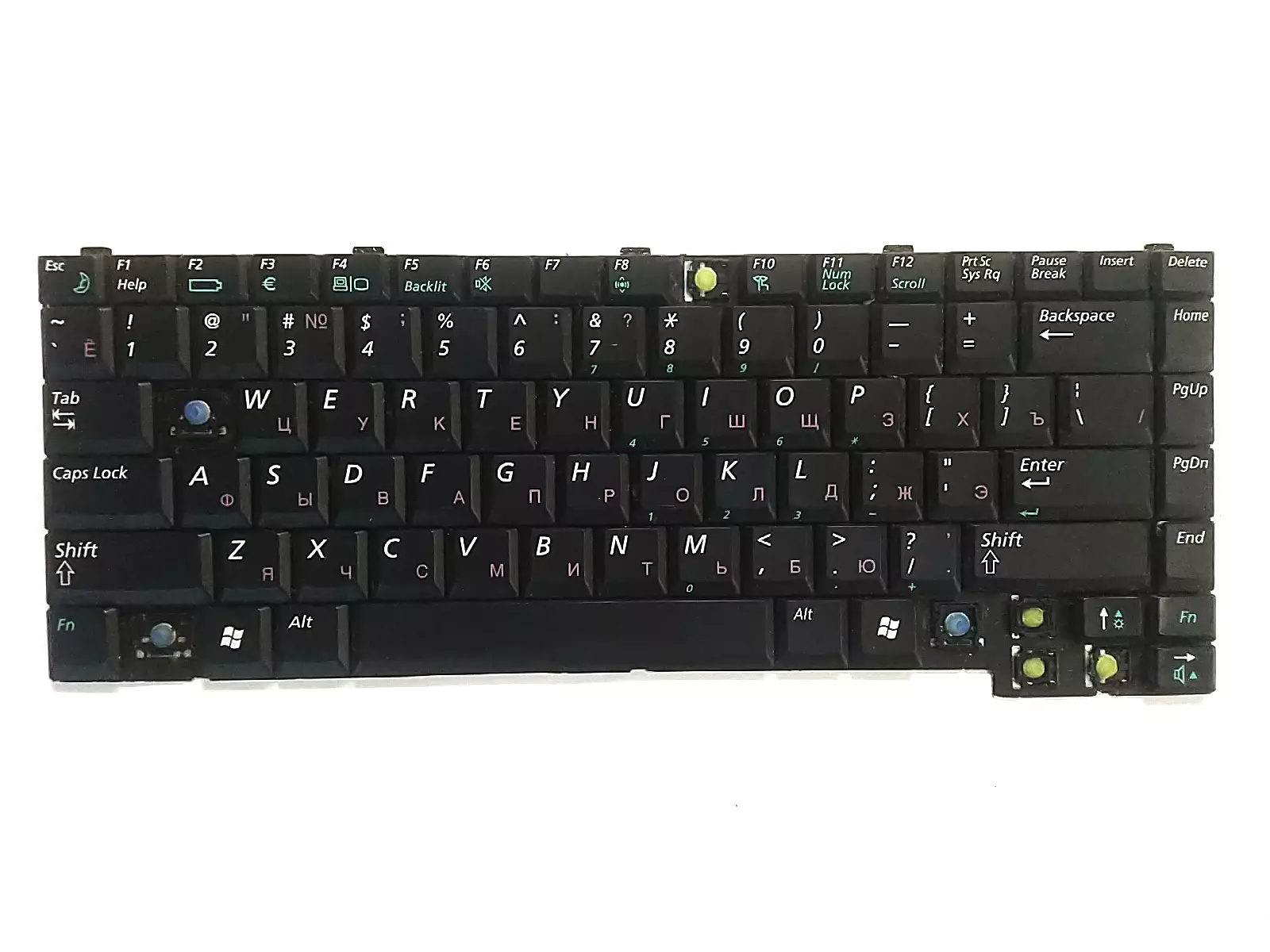 Клавиатура неисправная (на кнопки) CNBA5901849CBY для Samsung NP-R45 R45