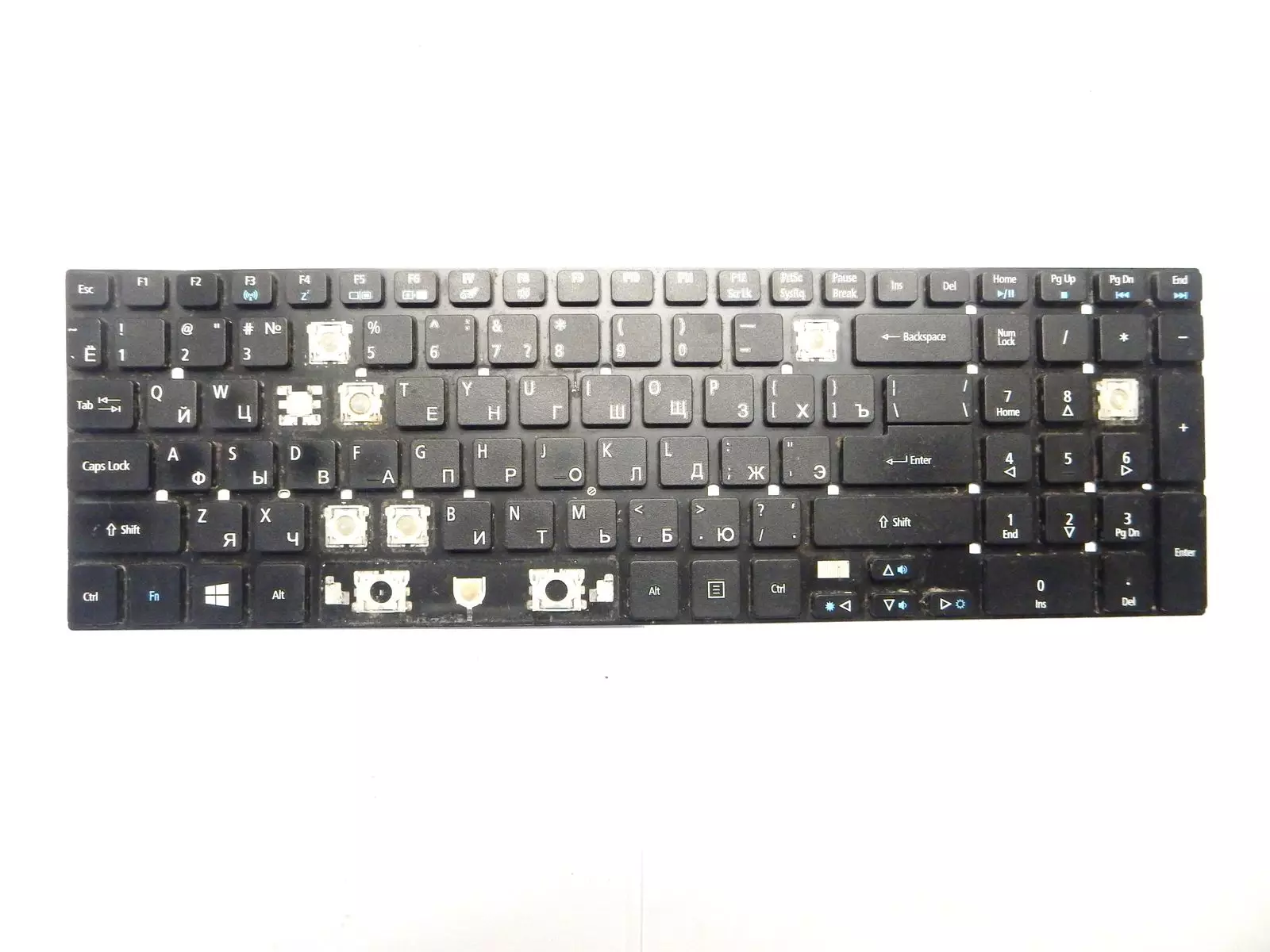 Клавиатура неисправная (на кнопки) MP-10K33SU-4421W для Acer