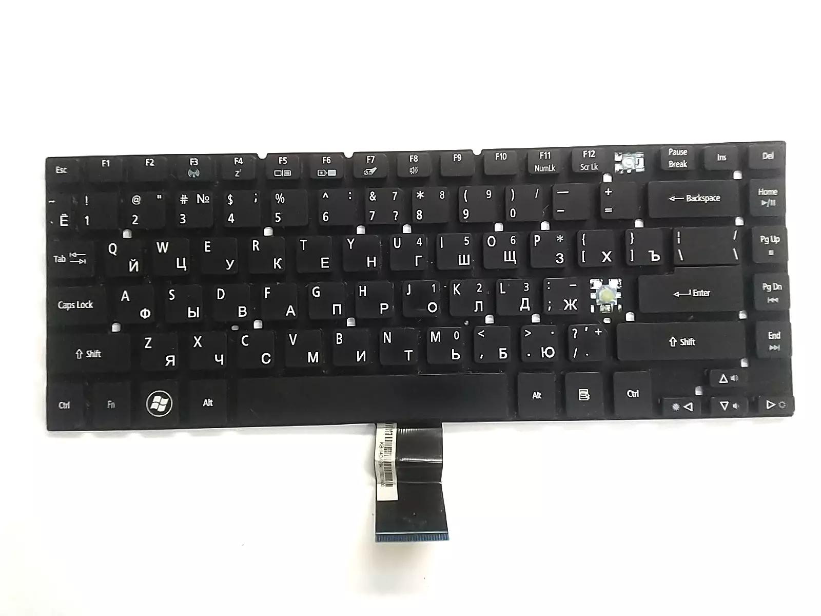 Клавиатура неисправная (на кнопки) V121602ES2 для Acer Aspire 3830, 4830