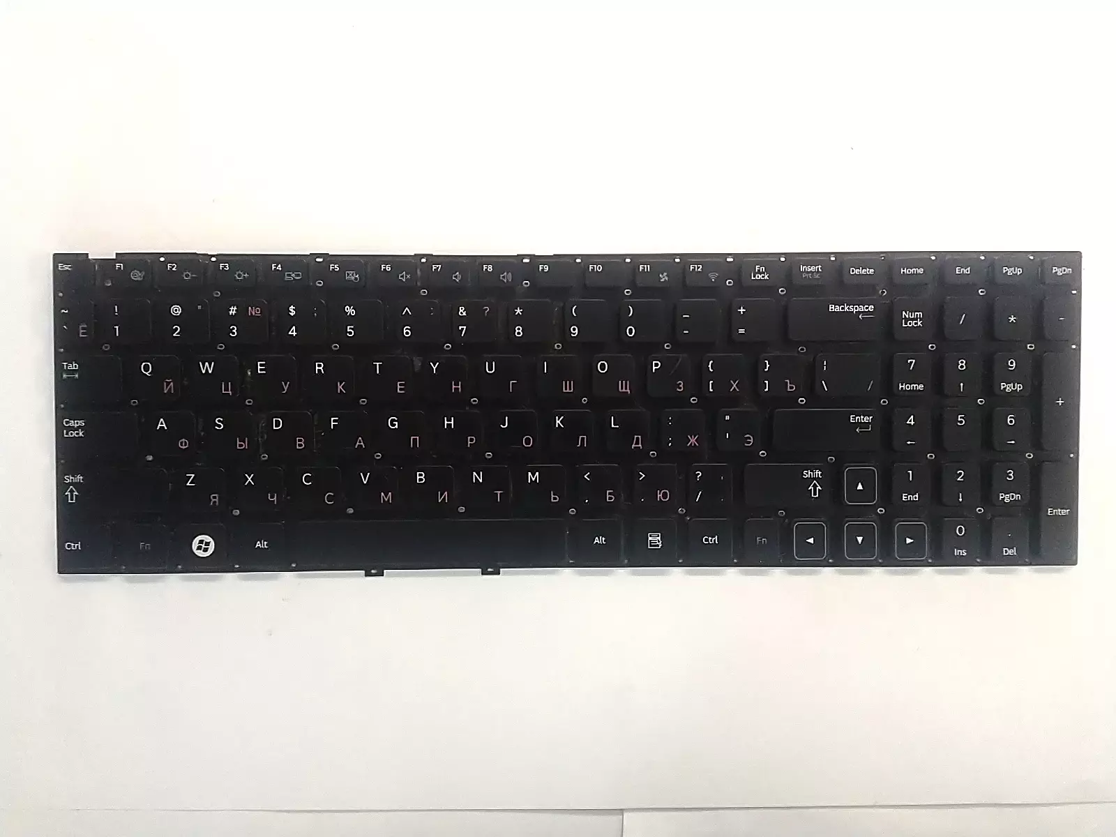 Клавиатура неисправная (на кнопки) V127760CS Samsung 300E5A 300V5A 305E5A 305V5A NP300E5A NP300V5A NP305E5A NP305V5A