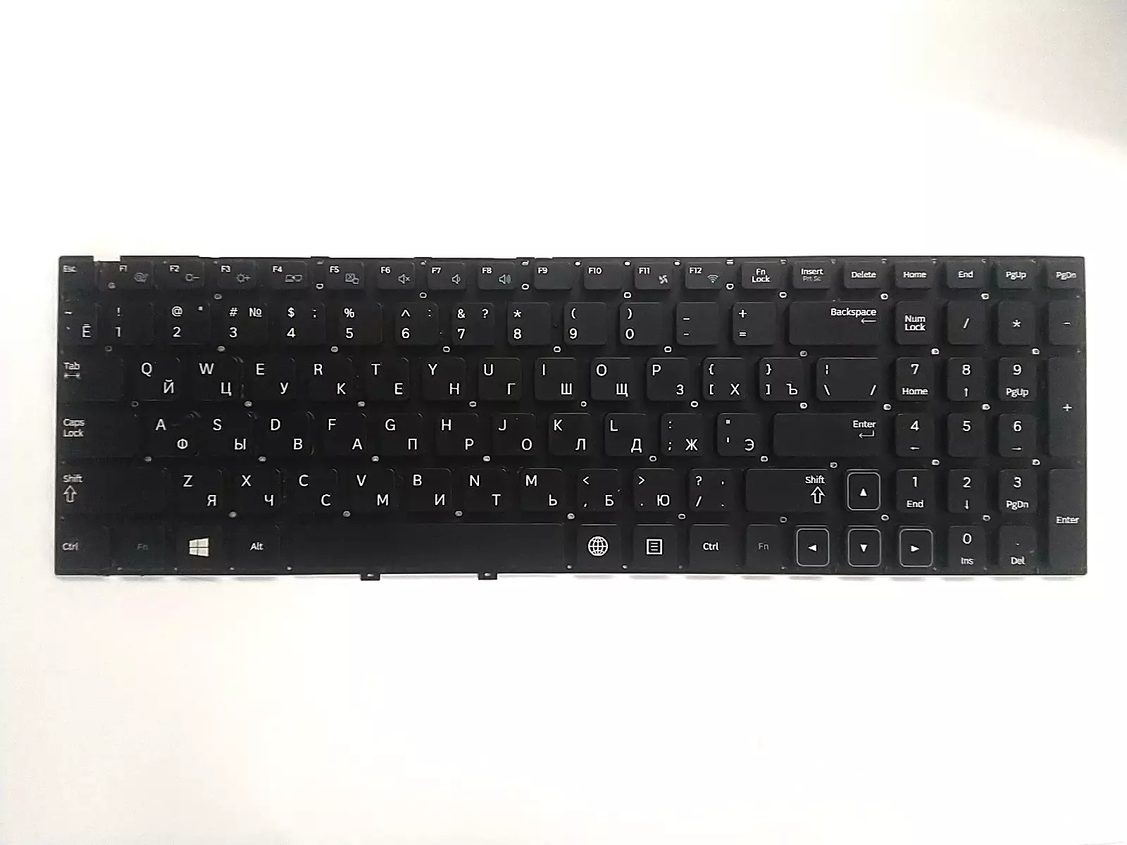 Клавиатура неисправная (на кнопки) V127760CS2 RU BA59-03182N для Samsung 300E5A 300V5A 305E5A 305V5A NP300E5A NP300V5A NP305E5A NP305V5A