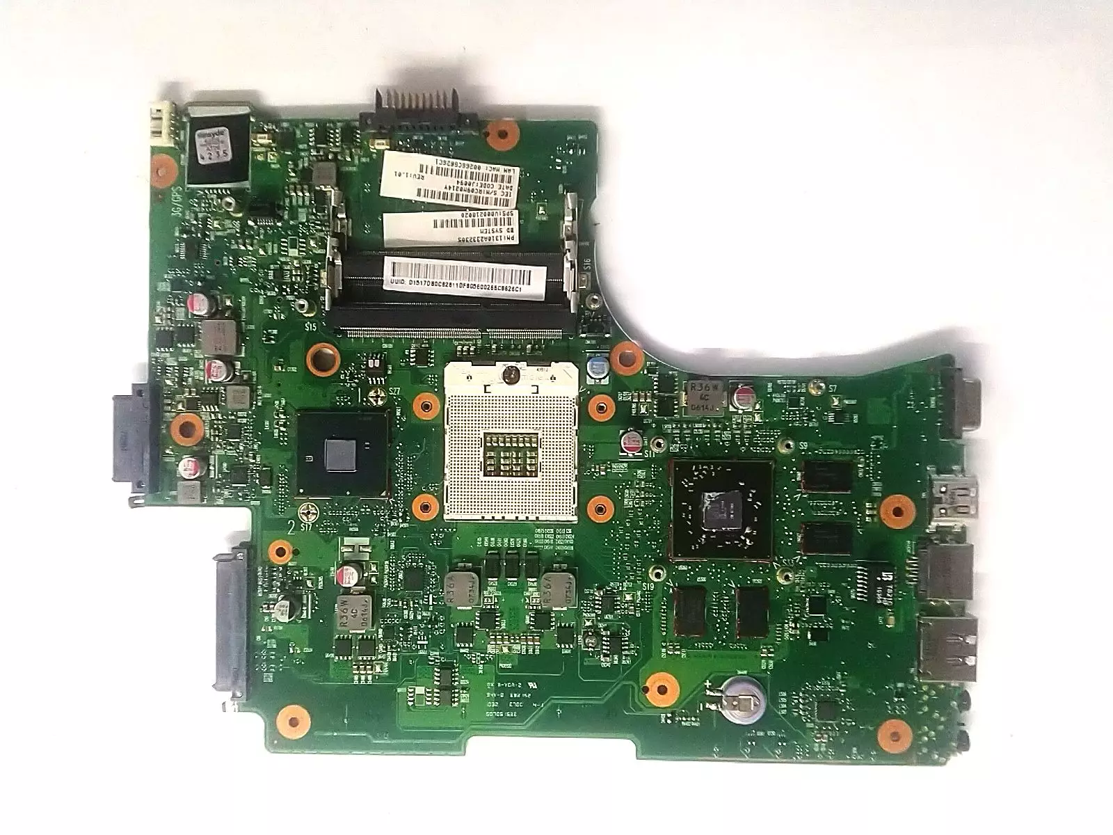 Материнская плата (неисправная) 1310A2332305 6050A2332301-MB-A02 Toshiba Satellite L655