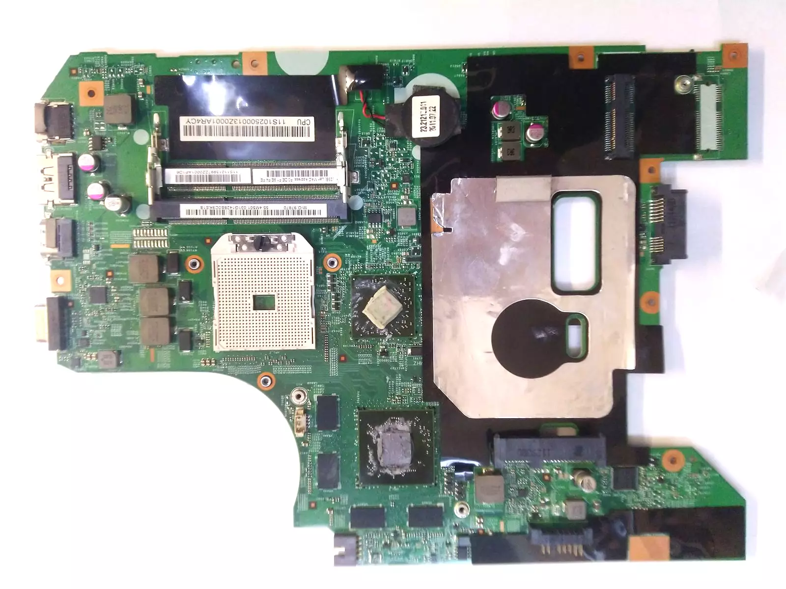 Материнская плата (неисправная) 55.4M501.031G для Lenovo Z575