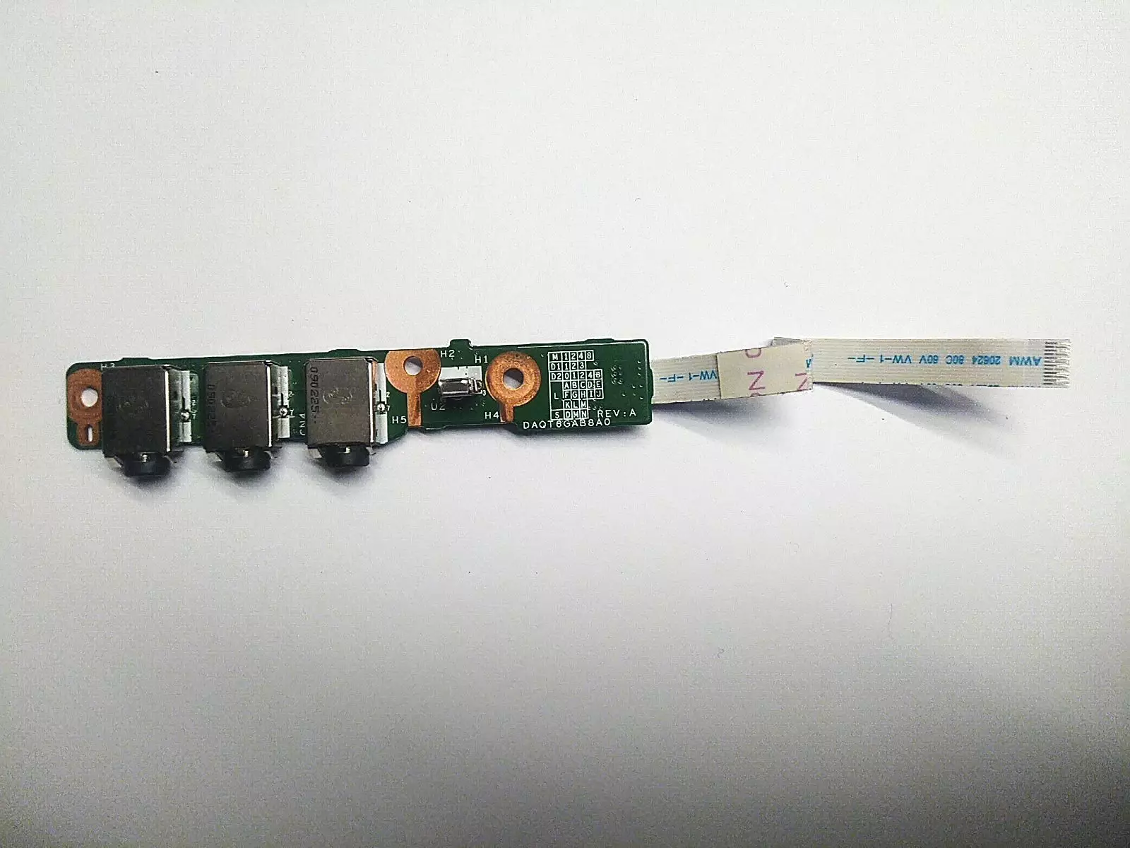 Плата AUDIO с шлейфом DAQT6GAB8A0 REV:A HP dv5-1240er dv5-1000
