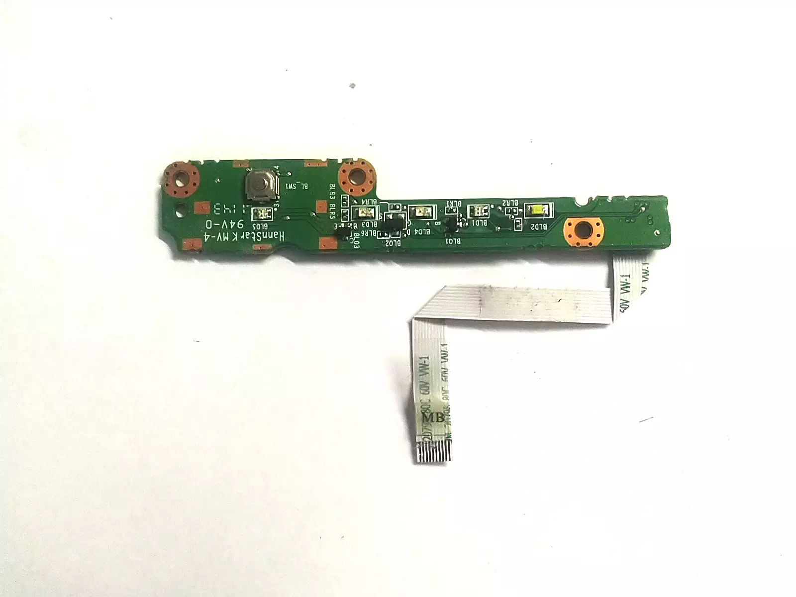 Плата LED индикации 6-71-B5134-D01 GP W150DAQ с шлейфом 6-43-E5550-011 IRU W150DA