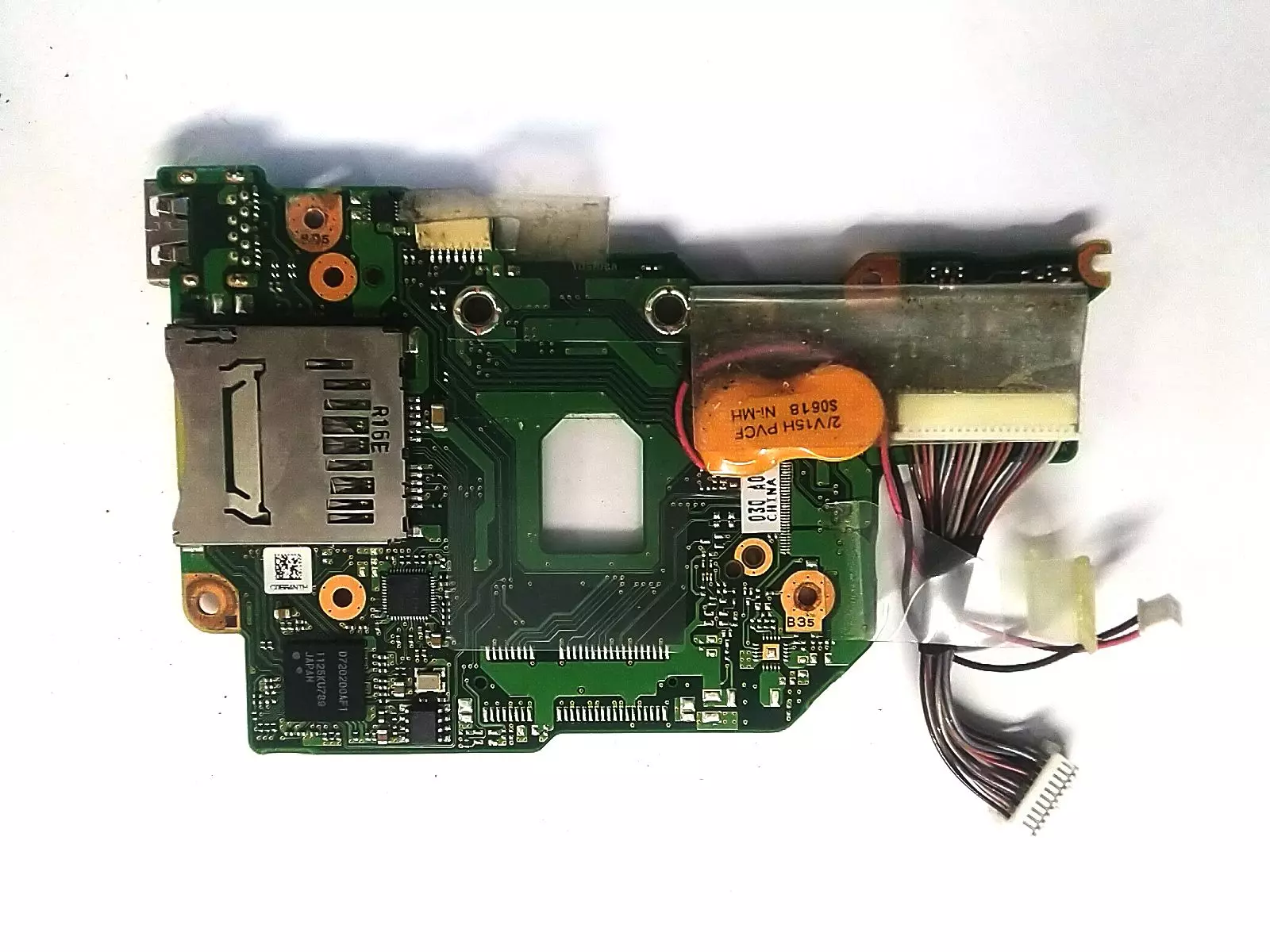 Плата USB, картридера Toshiba Satellite R840-125