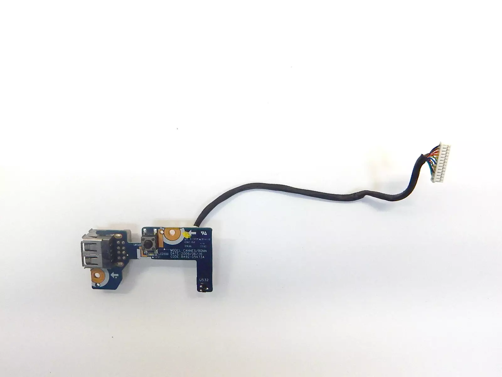 Плата кнопки включения, USB BA92-05473A Samsung R518 R620 R720 R520 R522