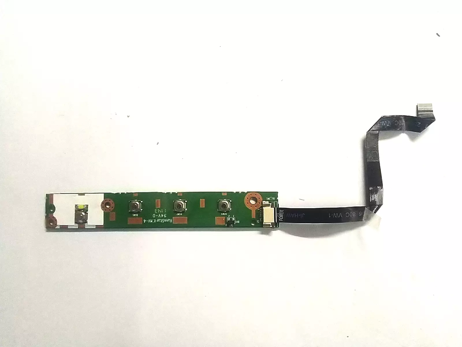 Плата кнопки включения 6-71-E5105S-D03 GP W150DAQ с шлейфом 6-43-B51M0-032 IRU W150DA