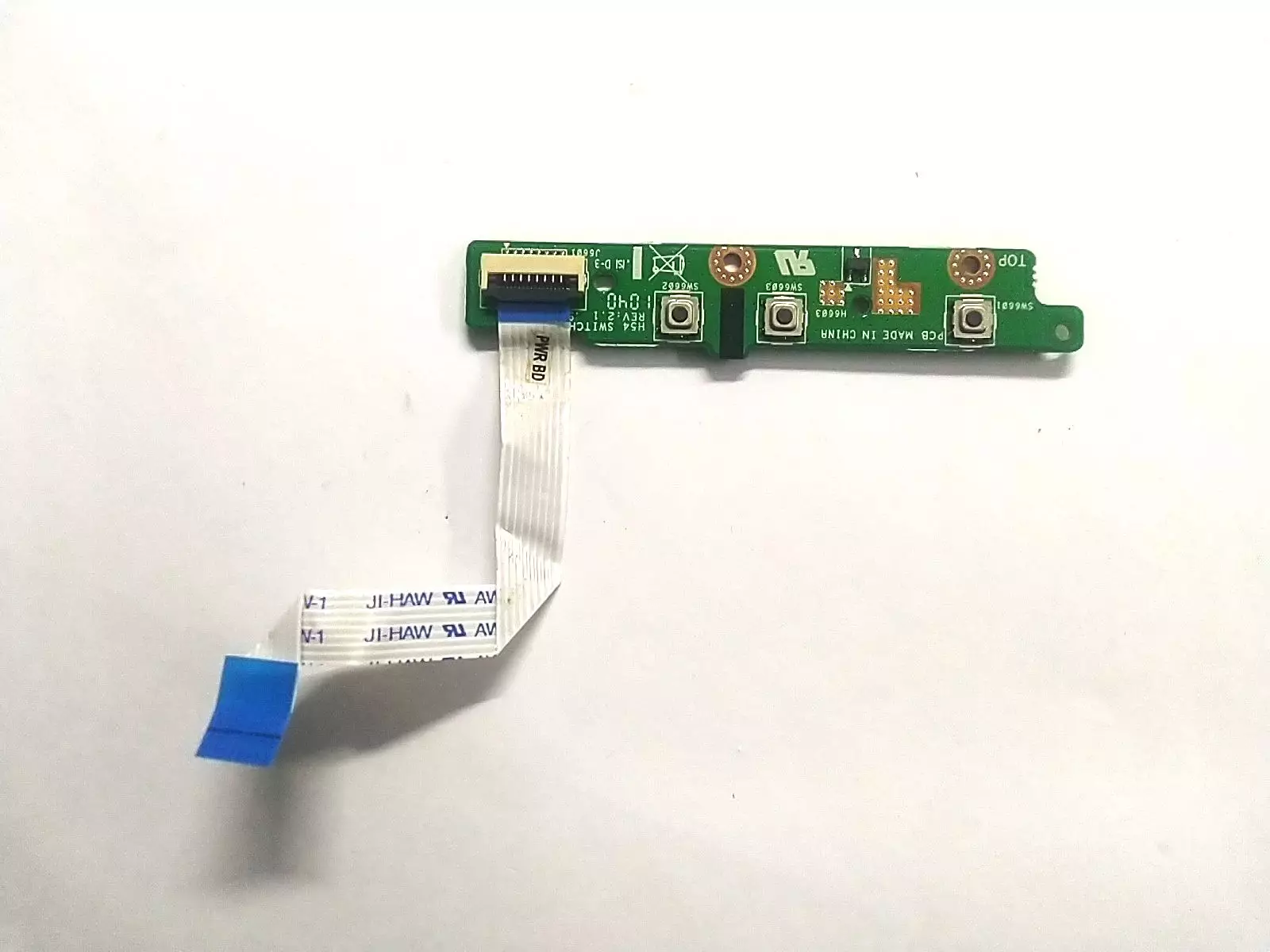 Плата кнопки включения H54 SWITCH BOARD REV:2.1 с шлейфом DNS H54Z