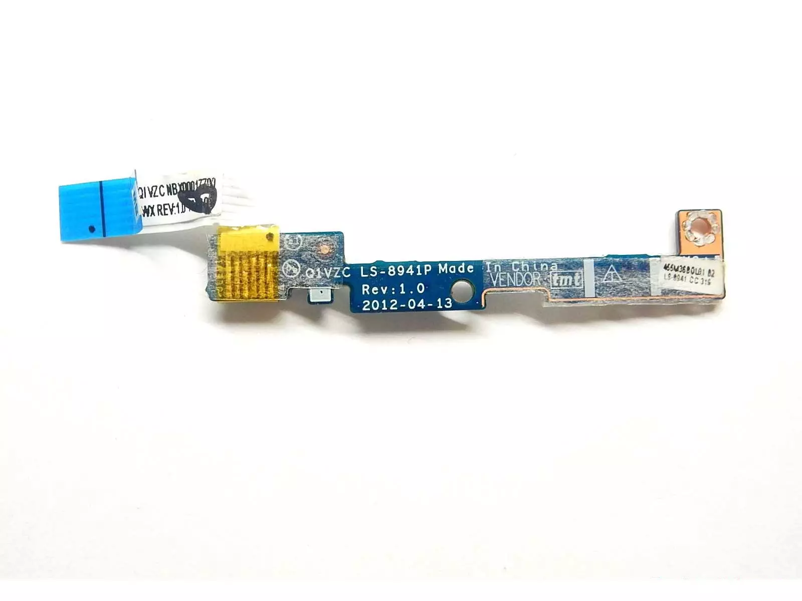 Плата индикации Q1VZC NBX00017Z00 WX REV: 1.0 Acer Aspire V5-131, One 756, C710, B113-E, B113-M